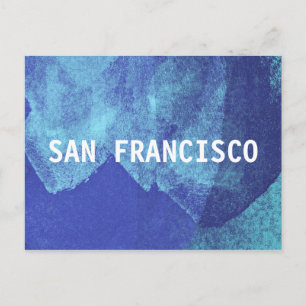 Coole Inspiration für das moderne Design von San F Postkarte