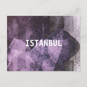 Coole Inspiration für Istanbuls modernes Grafikdes Postkarte