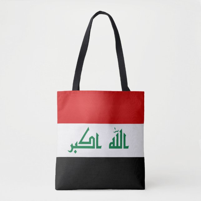 Coole Irak-Fahne Tasche (Vorderseite)