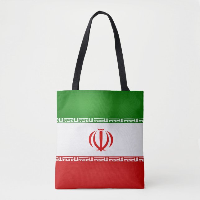 Coole iranische Flagge Tasche (Vorderseite)