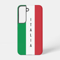 Coole italienische Flagge Samsung Galaxy S22 Fall