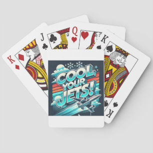 Coole Jets Spielkarten