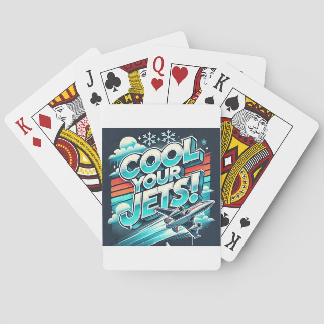 Coole Jets Spielkarten (Rückseite)