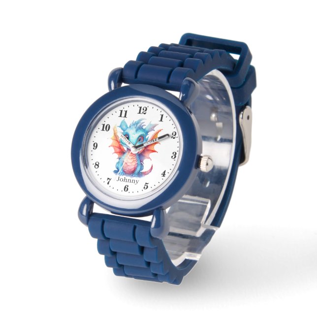 Coole Jungen Dragon geben den Namen Armbanduhr (Winkel)