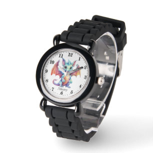 Coole Jungen Dragon geben den Namen Armbanduhr