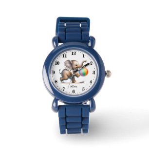 Coole Jungen geben den Namen Elefant Watch Armbanduhr