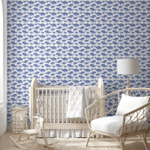 Coole Jungen Kachelgewächse Kinderzimmer Tapete