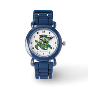 Coole Jungen Pirat geben den Namen Armbanduhr