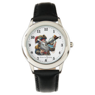 Coole Jungen Pirat geben den Namen Armbanduhr