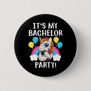 Coole Junggesellenparty-Kunst für Männer Jungen Br Button