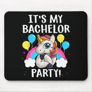 Coole Junggesellenparty-Kunst für Männer Jungen Br Mousepad