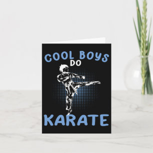 Coole Jungs Do Karateka Asiatische Kampfkunst Karte