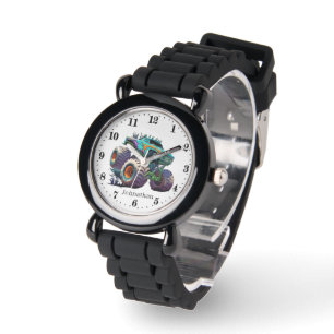 Coole Jungs Großladeriebhaber Armbanduhr
