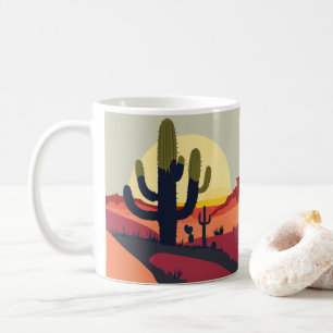 coole Kaktus-Tasse Kaffeetasse