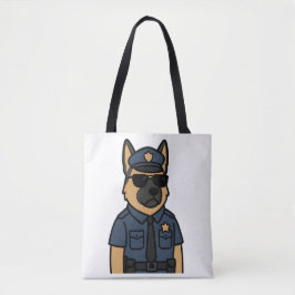 Coole Kanine - Deutscher Schäferhund mit Sonnenbri Tasche