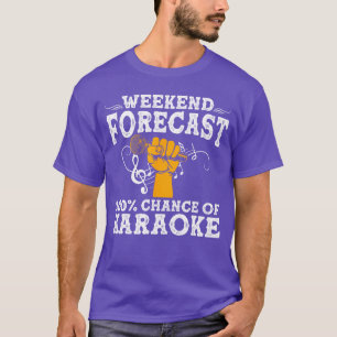 Coole Karaoke-Kunst Männer Frauen Karaoke Bo Mikro T-Shirt