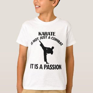 coole Karate ENTWÜRFE T-Shirt