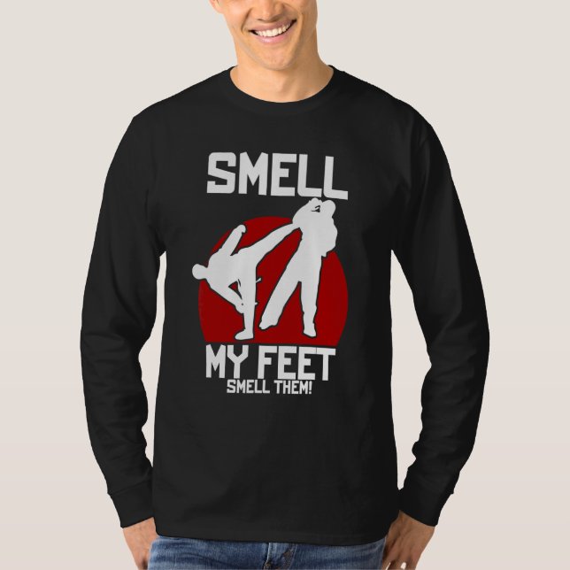 Coole Karate für Jungen Mädchen riechen meine Fee  T-Shirt (Vorderseite)