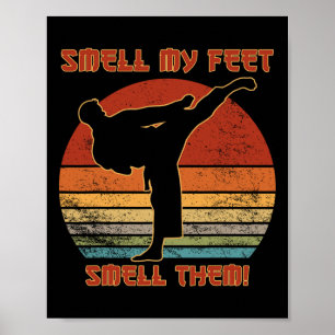 Coole Karate Geschenke für Jungen Mädchen duften F Poster
