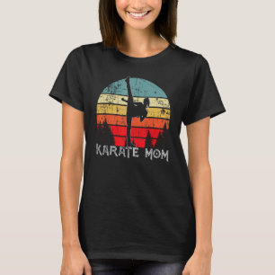Coole Karate-Mama japanische Kampfkunst für Mütter T-Shirt