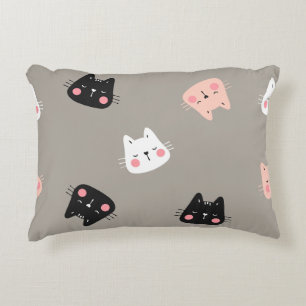 Coole Katze 12x16 Akzentkissen Dekokissen