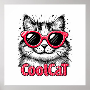 Coole Katze 1 Poster