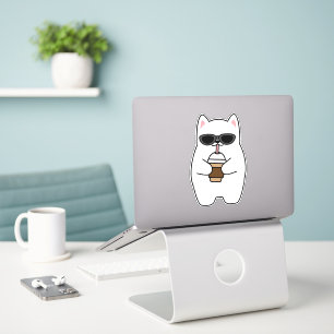 Coole Katze Aufkleber