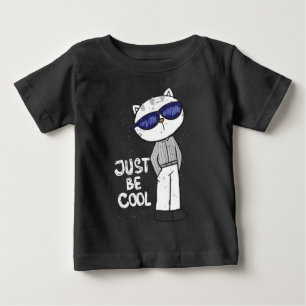 Coole Katze Baby T-shirt