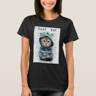 Coole Katze Ich tue, was ich Gewollt Hip Hop Kitty T-Shirt