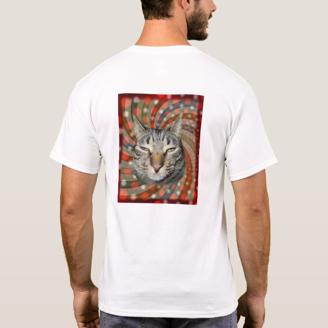 Coole Katze - Ihr Capture Dieses Shirt! T-Shirt (Rückseite)