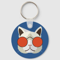 Coole Katze in Sonnenbrille