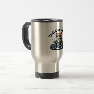coole Katze Kaffee Tasse