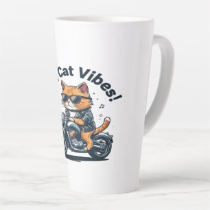 Coole Katze Latte Tasse