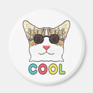 Coole Katze Magnet