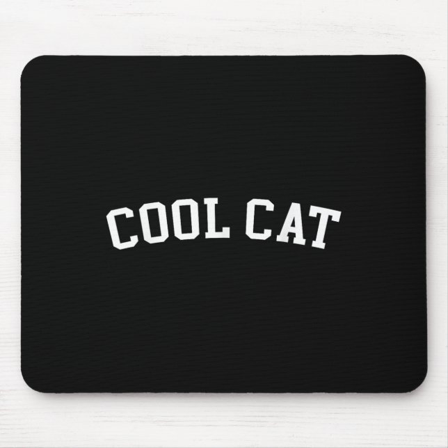 Coole Katze Mousepad (Vorne)