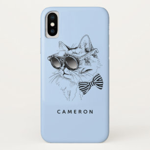 Coole Katze   Name hinzufügen Case-Mate iPhone Hülle