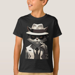 Coole Katze Noir: Suave und mysteriöse Feline T-Shirt