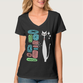 Coole Katze Retro Atomära MCM T-Shirt