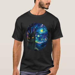 Coole Katze Schwarze Katze Katze 1 T-Shirt