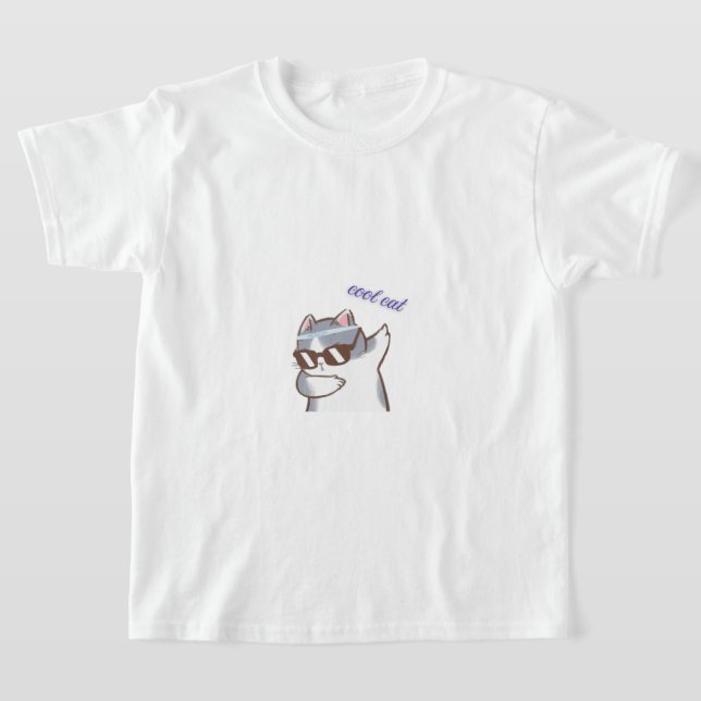 coole Katze T-Shirt (Ablage )