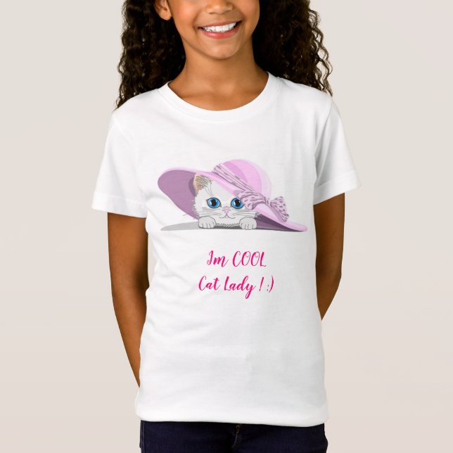Coole Katze T-Shirt (Vorderseite)
