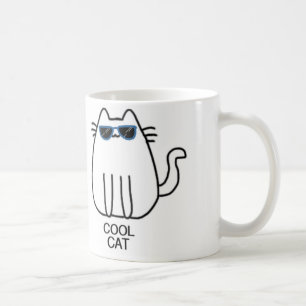 "Coole Katze" Tassekatze Reihe Kaffeetasse