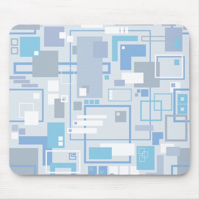 Coole Katzen-Blues Mousepad (Vorne)