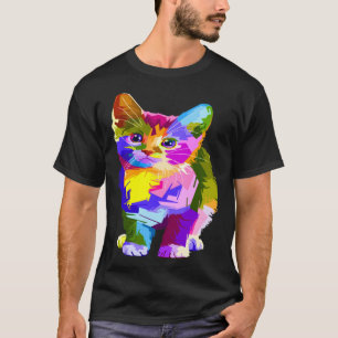 Coole Katzen Frauen Männer Kinder Süße Katzen Mutt T-Shirt
