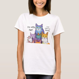 Coole Katzen für Kamala T-Shirt