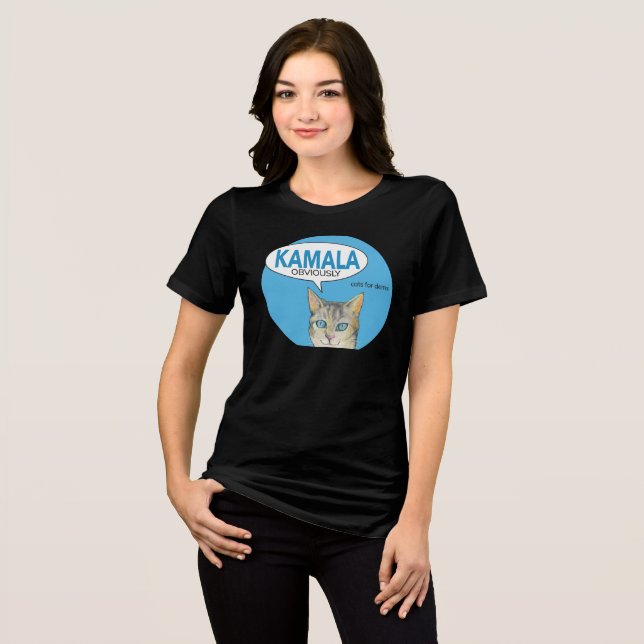 Coole Katzen für Kamala T - Shirt (Vorderseite voll)