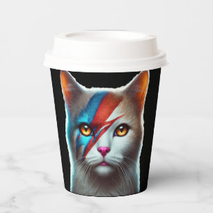 Coole Katzen-Papiertasse. Pappbecher
