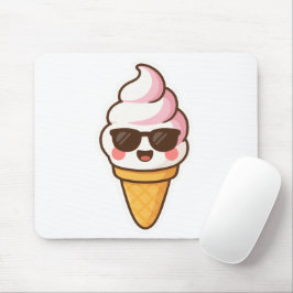 Coole Kawaii Ice Creme Mousepad
