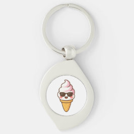 Coole Kawaii Ice Creme Schlüsselanhänger