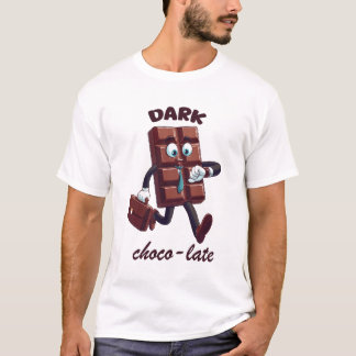 Coole Kawwai Chocolate Funny Choco Late Design T-Shirt